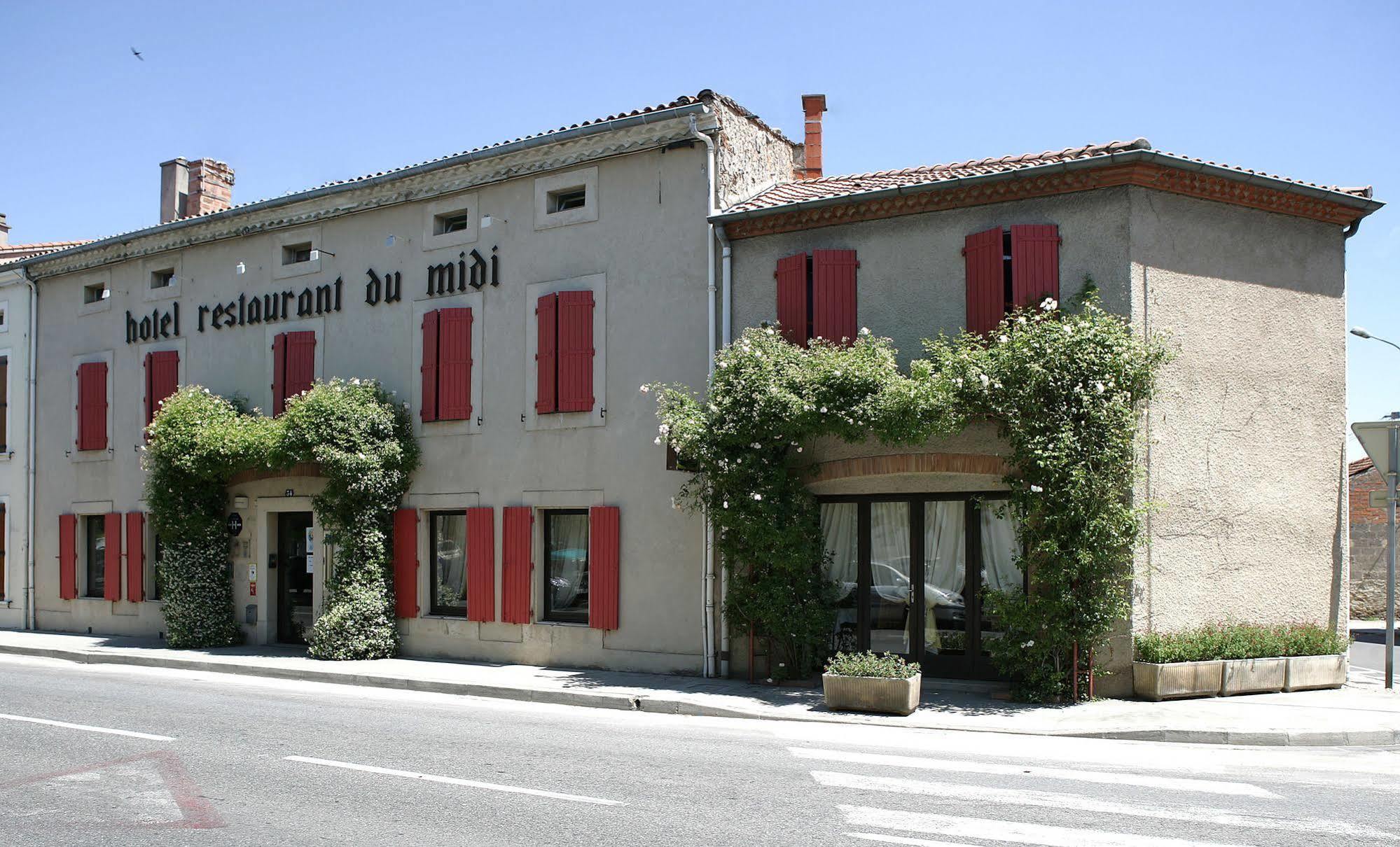 Logis Hotels - Hotel Restaurant Du Midi Ревель Екстер'єр фото
